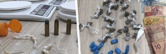 Dois suspeitos de tráfico de drogas são presos na Operação Papai Noel, em Cajazeiras 