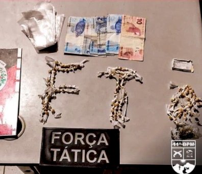 “Boca de Fumo” que funcionava por trás de escola é desarticulada pela polícia 
