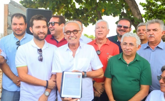 Solenidade de autorização para a construção do Complexo Turístico Esportivo para Inclusão Social, em João Pessoa 
