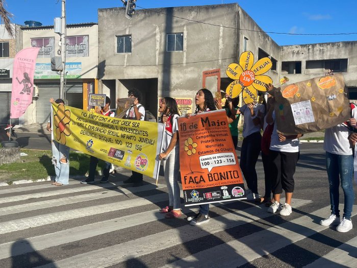 Programação da campanha de Combate à Exploração Sexual Infantil