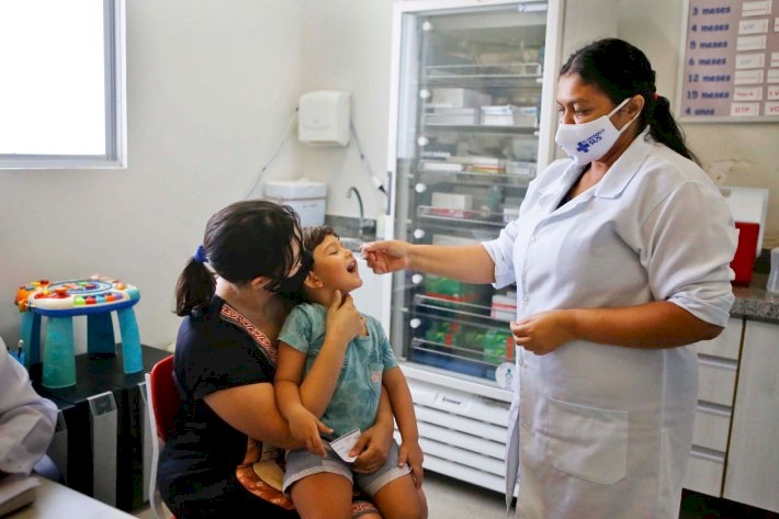 O trabalho continua com a aplicação de outras vacinas do calendário normal e também da Convid-19