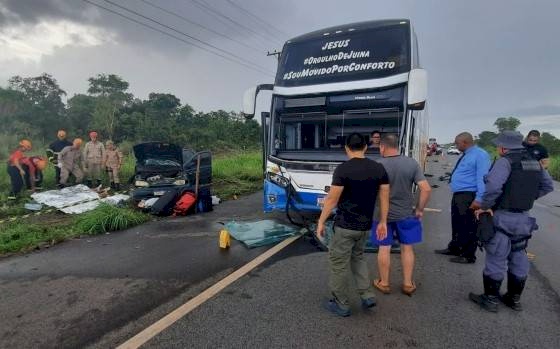 Acidente na Estrada da Guia em Cuiabá deixa três mortos, dentre eles, dois nazarinhenses