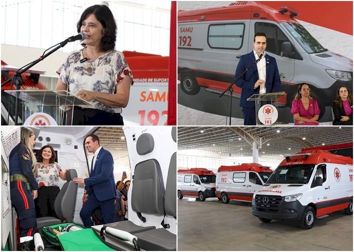Entrega de 27 novas ambulâncias do Governo Federal