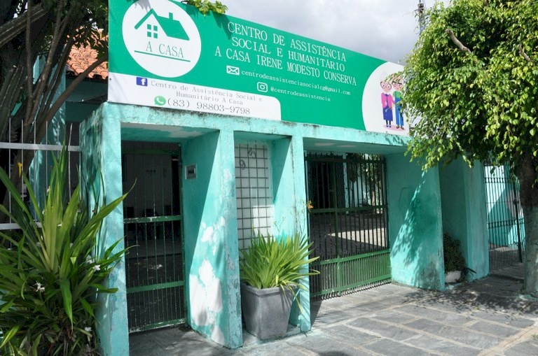  Casa do Idoso e do Deficiente ‘Irene Modesto Conserva’, no bairro do Jardim Paulistano, em Campina Grande. 