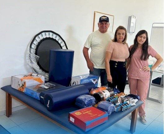 Novos equipamentos da o Centro de Reabilitação
