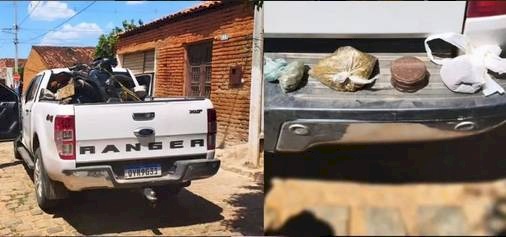 Material roubado recuperado pela PM