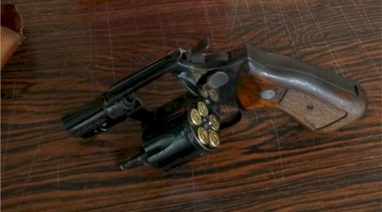 Arma de fogo apreendida pela polícia militar em Ibiara 