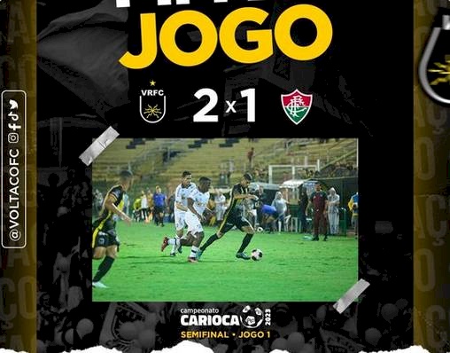 Volta Redonda derrotou o Fluminense por 2 a 1
