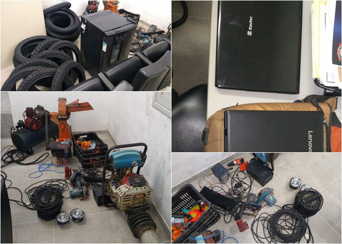 Materiais Furtados
