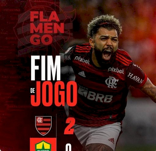 Flamengo alcançou a primeira vitória sob o comando do técnico Dorival Júnior, após bater o Cuiabá por 2 a 0