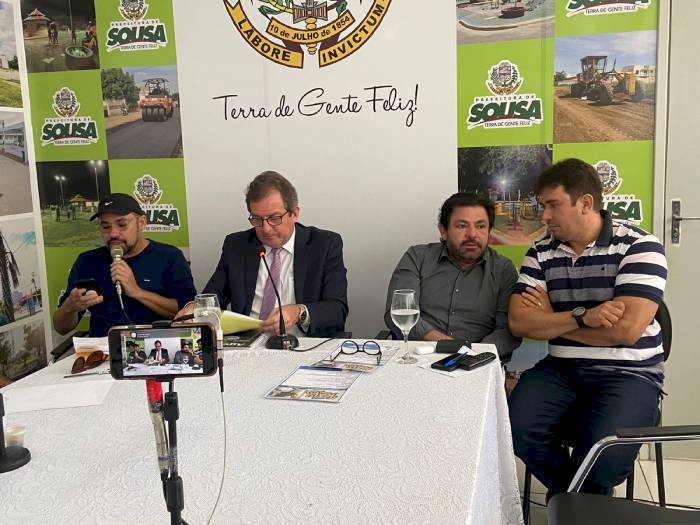 Entrevisata Coletiva na cidade de Sousa
