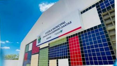 Inauguração de escola, na Zona Rural de São Francisco