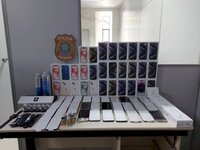 Prisão de estudante com eletrônicos contrabandeados