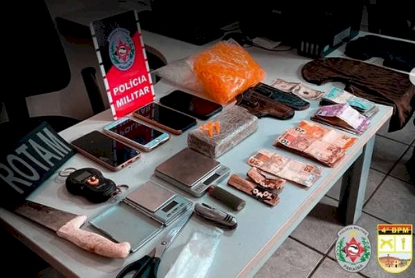 Vasto material ilícito apreendido pela PM na Paraíba