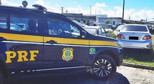 Veículo roubado e que estava circulando clonado é recuperado pela PRF em trecho da BR-230; veja 