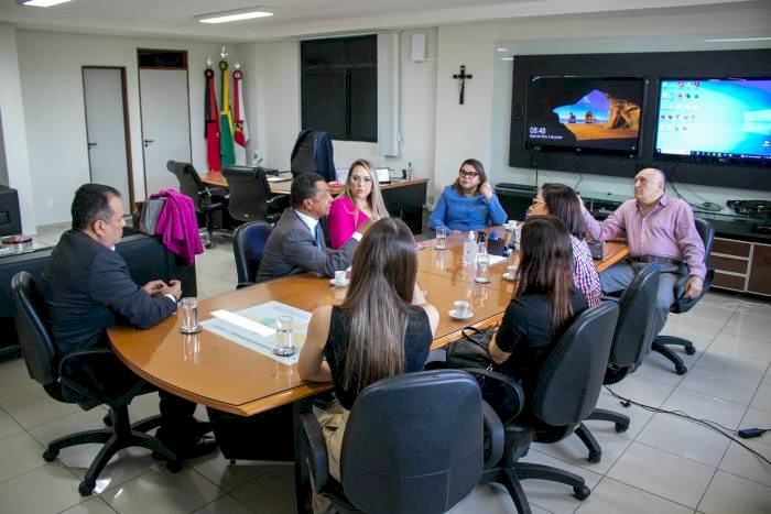 Visita do deputado federal Damião Feliciano