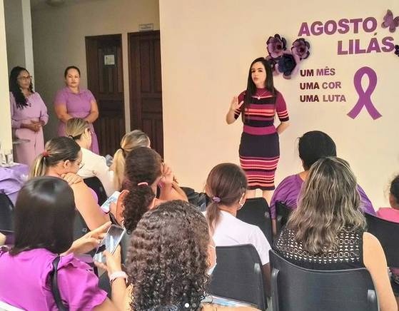 Agosto Lilás com uma Roda de Conversa
