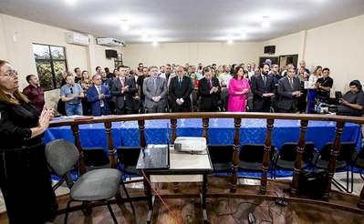 Evento no Fórum de Justiça Advogado Nobel Vita