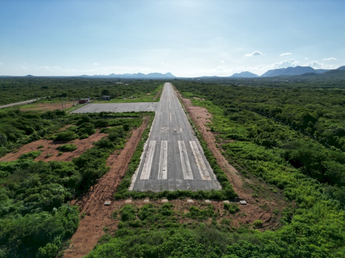 Obras em aeródromos no estado da Paraíba