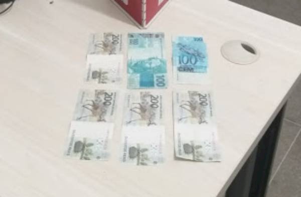 Apreensão de Notas falsas na cidade de Cajazeiras
