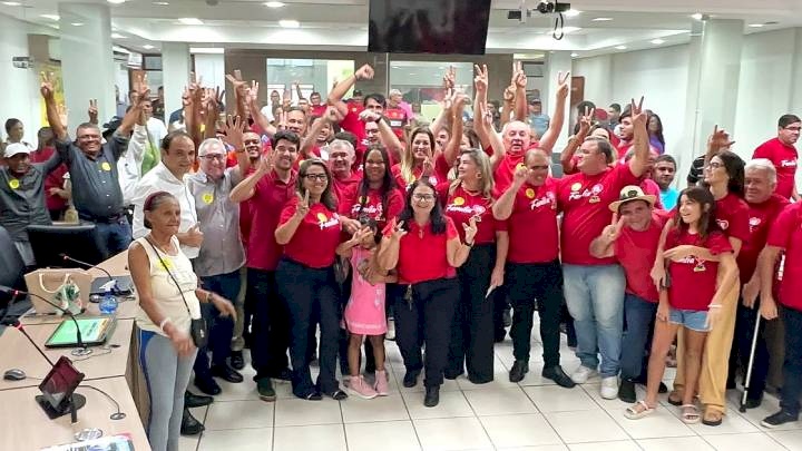 Ato de filiação dos pré-candidatos a Vereadores no MDB em Sousa