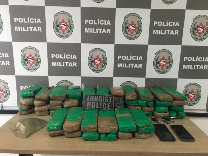 Droga apreendida em João Pessoa