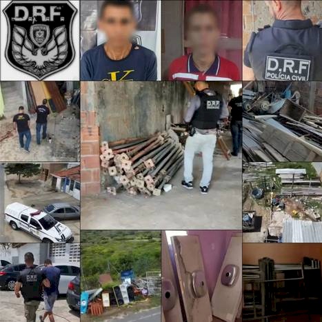 Prisões de suspeitos e apreensões de materiais ilícitos em Campina Grande
