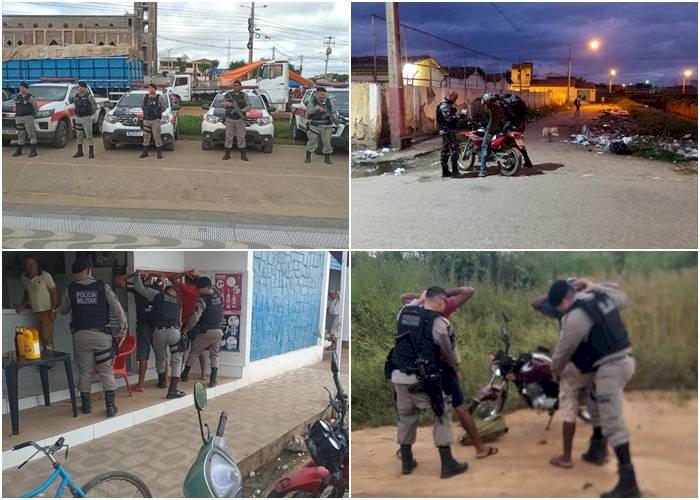 Ações em toda área de atuação dos Policiais Militares do 14° BPM