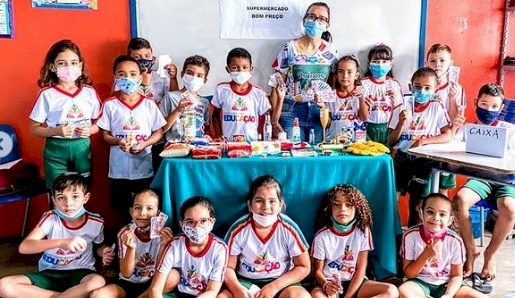 Estudantes da rede municipal de ensino de Aparecida aprendem sobre educação financeira 