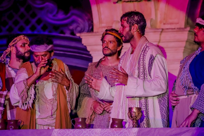Espetáculo Paixão de Cristo, em João Pessoa