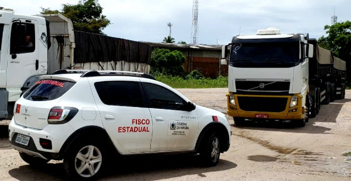 Apreensão de cargas na PB