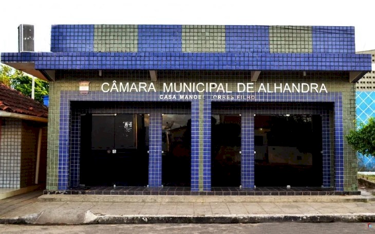 Câmara Municipal de Alhandra, litoral sul da Paraíba