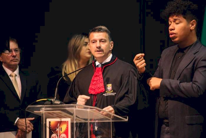 Posse do procurador-geral de Justiça do Ministério Público da Paraíba (MPPB), Antônio Hortêncio
