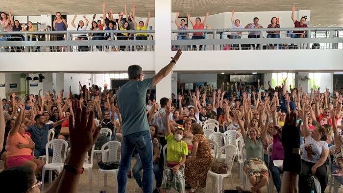Profissionais da Enfermagem na luta em defesa do Piso