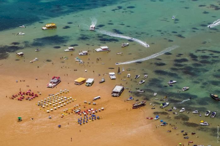 Destino de lazer para turistas estrangeiros na Paraíba