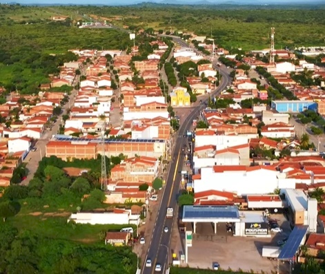 Imagem do município de Aparecida, na Paraíba 