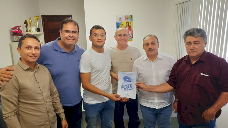 Governo do Estado confirma apoio a evento Norte-Nordeste de Futebol de Mesa 12 Toques