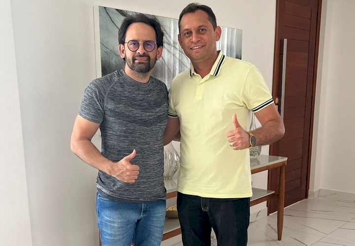 Prefeito Athayde Dinzi manteve encontro com Dr. Ronaldo Sarmento