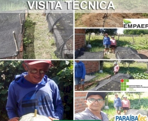Visita técnica aos canteiros do Projeto Social