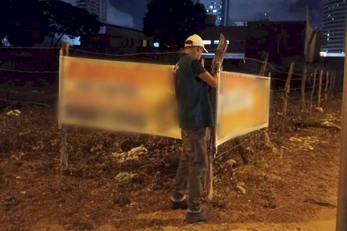 Rigoroso trabalho de fiscalização para coibir a publicidade irregular e poluição visual