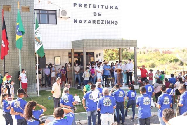 Em Nazarezinho, Ato Civil comemora o dia 7 de Setembro