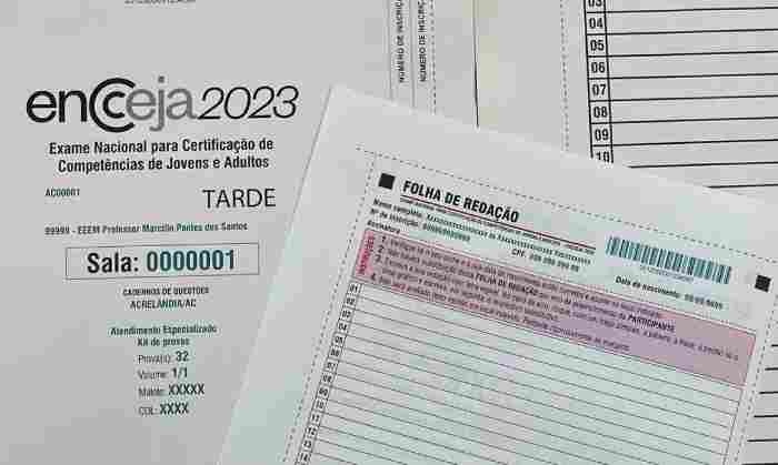 Inscrições para o Encceja