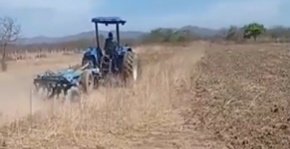 Prefeitura de Aparecida inicia os cortes de terra na zona rural do município