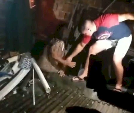 Policial de folga salva idosa de incêndio na Paraíba