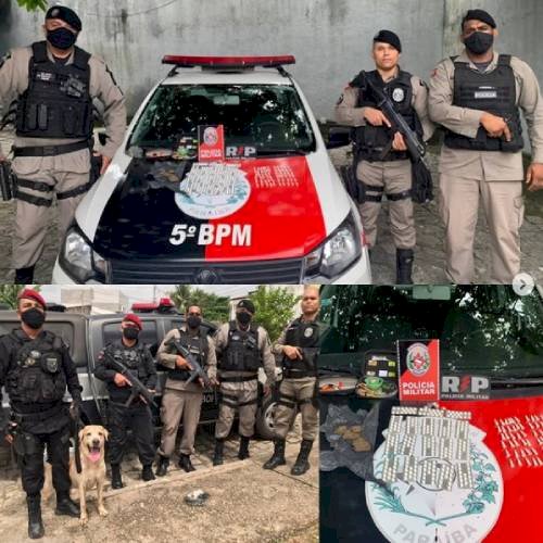 Polícia Militar apreende drogas escondidas em barraco