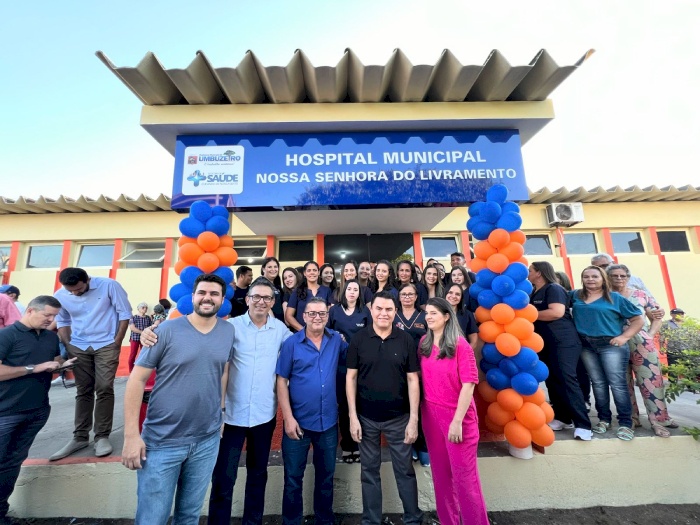 Entrega do prédio do Hospital Municipal
