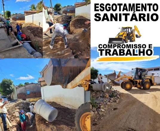 Saneamento Básico no município de Marizópolis
