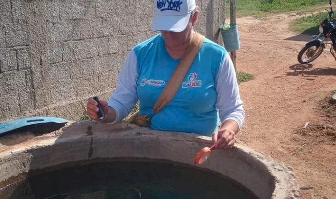 1º levantamento rápido do índice de infestação por Aedes aegypti, em Aparecida