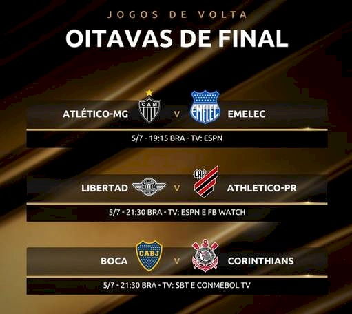 Corinthians enfrentará o Boca Juniors