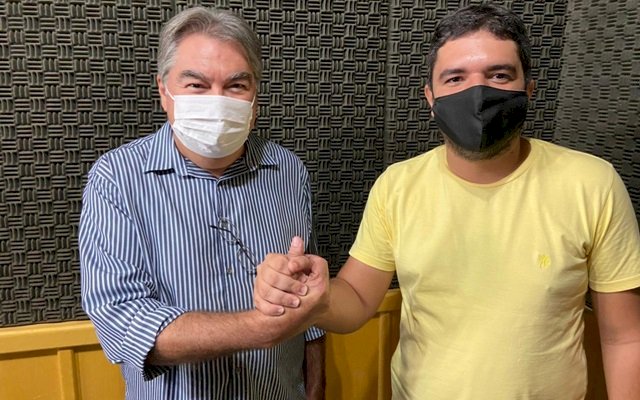 Lindolfo cumpre agenda em Sousa, e recebe apoio do articulador político Fábio Braga
